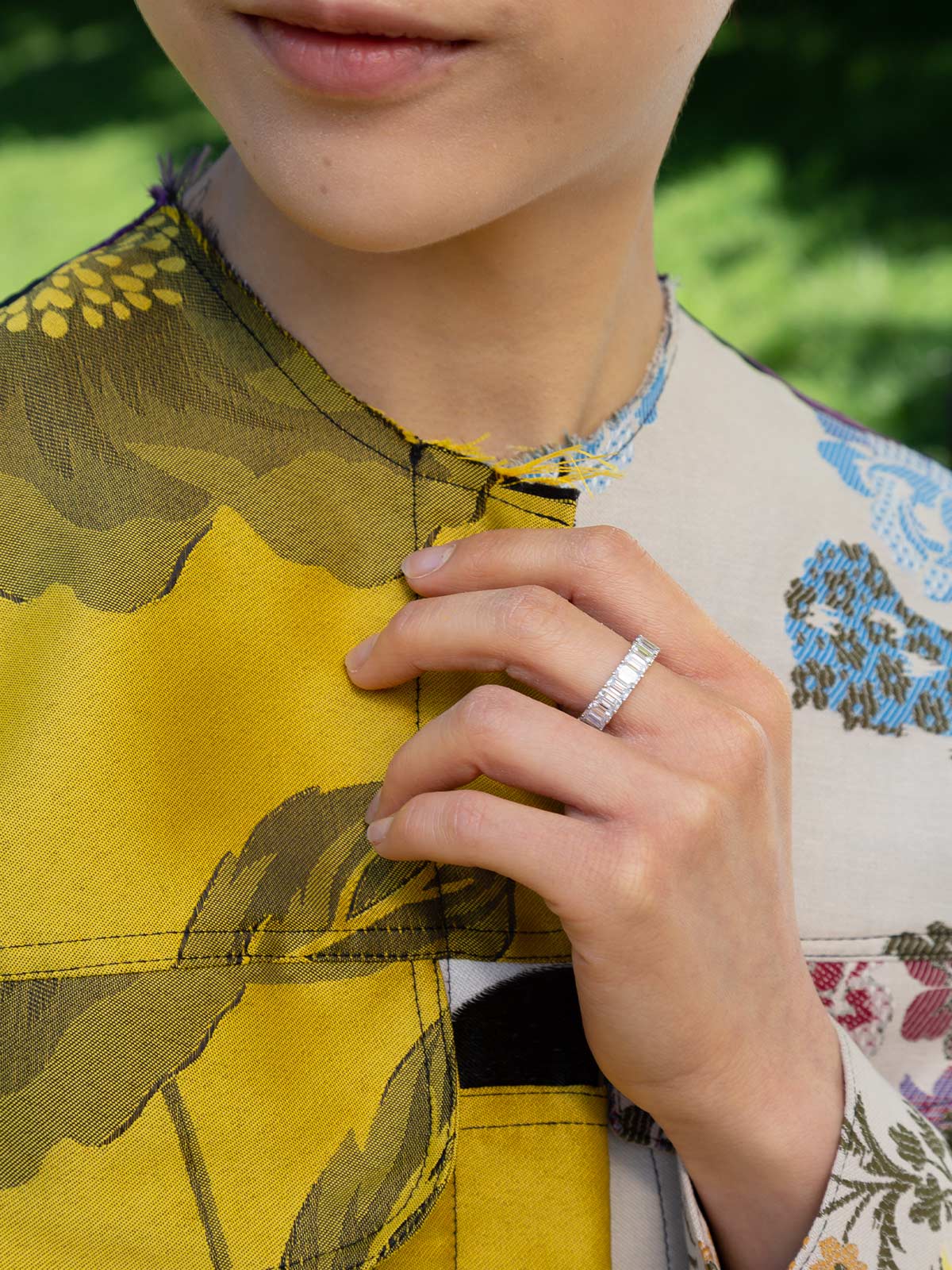 Or & Elle | Sans Cesse Pear Eternity | Diamond Ring