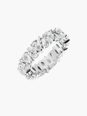 San Cesse Pear Eternity Ring San Cesse Pear Eternity Ring