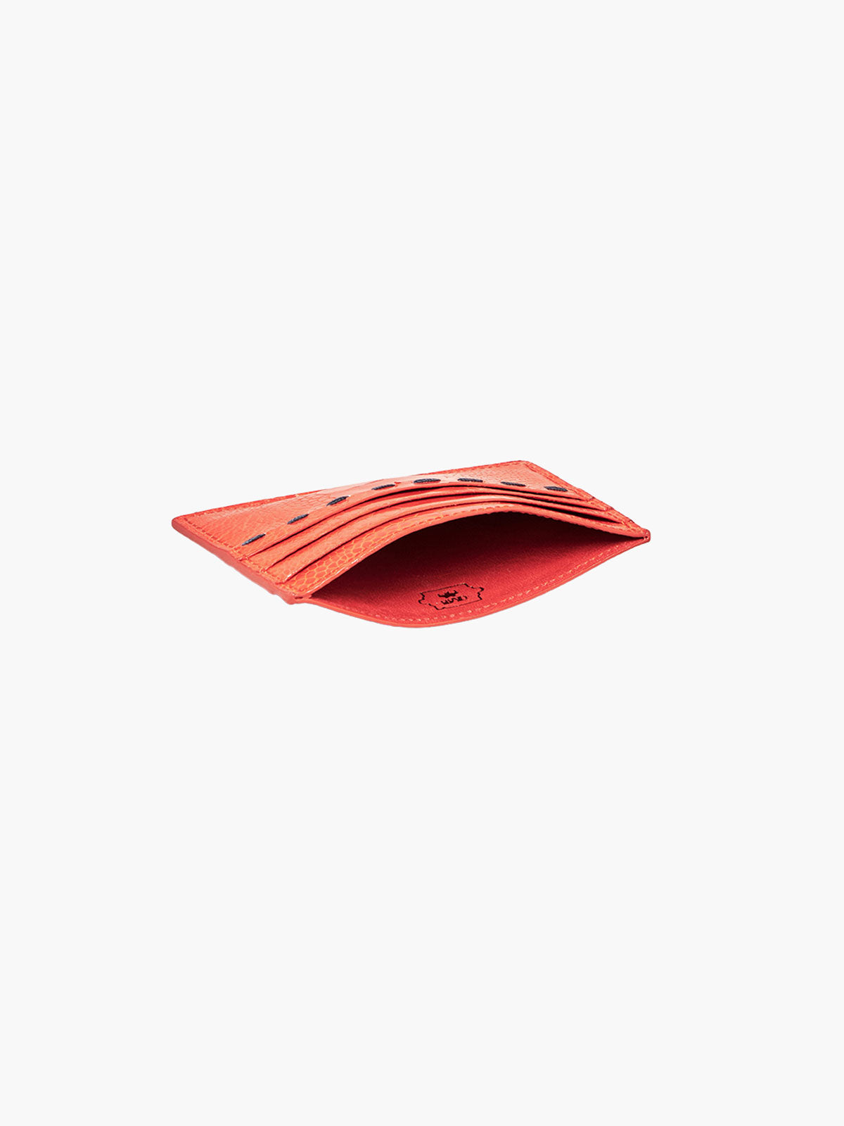 Card Holder Ostrich Shin | Chilli Red Card Holder Ostrich Shin | Chilli Red