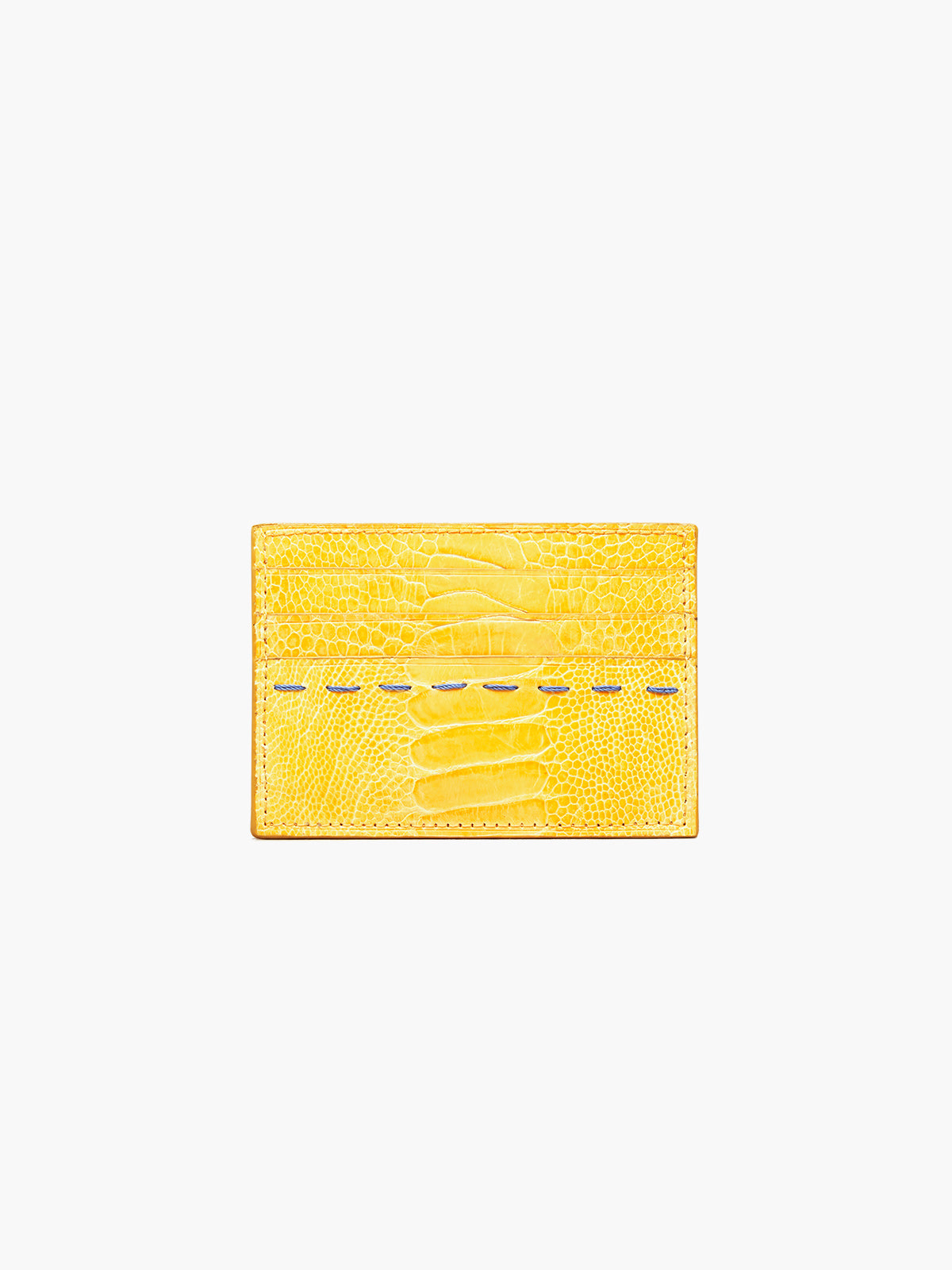 Card Holder Ostrich Shin | Sun Card Holder Ostrich Shin | Sun