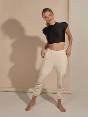 Charlotte Sweatpants | Ivory Charlotte Sweatpants | Ivory