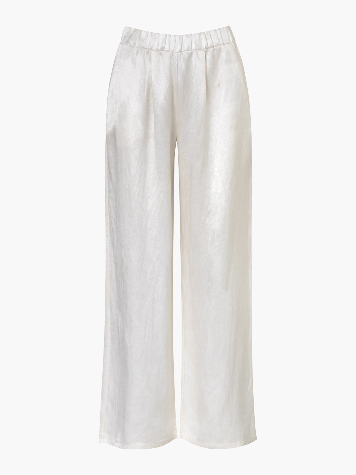 Pompidou Silk Pants | White Pompidou Silk Pants | White