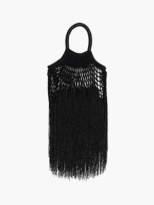 Mini Fringe Bag | Black Mini Fringe Bag | Black - Fashionkind