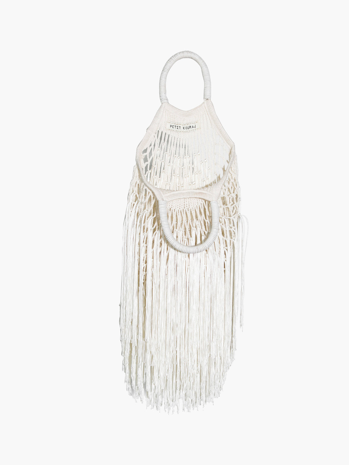 Mini Fringe Bag | Ecru Mini Fringe Bag | Ecru - Fashionkind