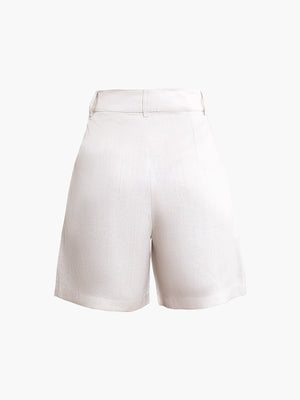 Coral Shorts | Beige Coral Shorts | Beige