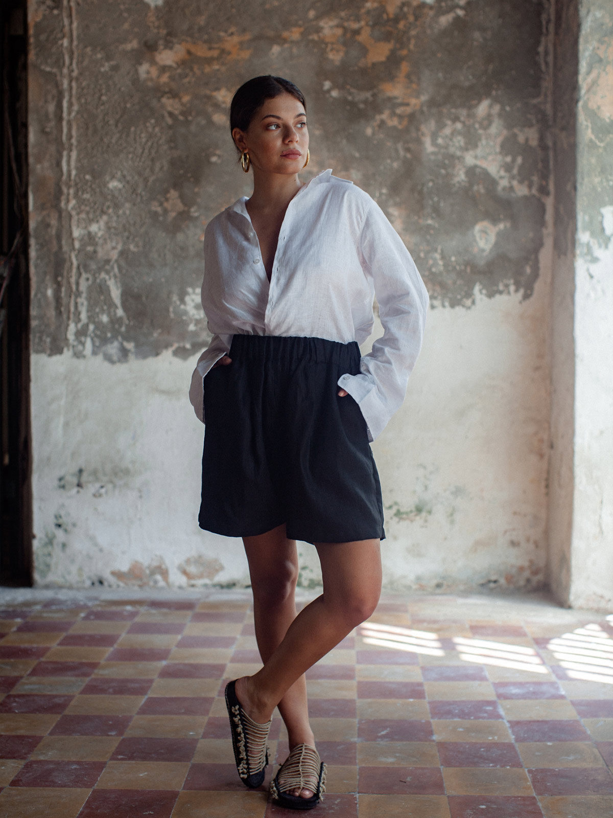 Sierpe Shorts | Black - Fashionkind