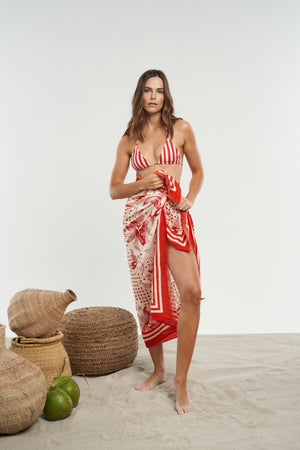 Fringed Sarong Scarf | Cayena Fringed Sarong Scarf | Cayena