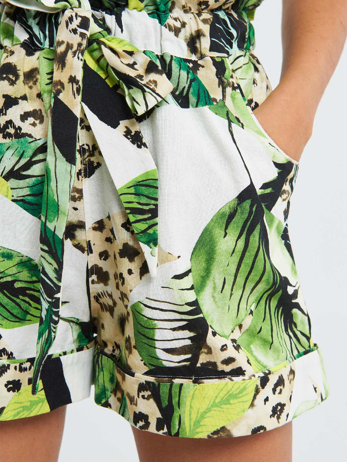 Paper Bag Shorts | Selva Paper Bag Shorts | Selva