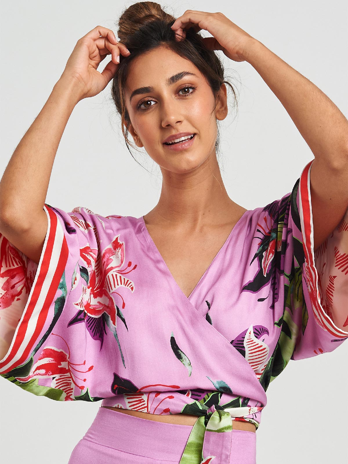 Reversible Wrap Top | Hawaiian Lily Reversible Wrap Top | Hawaiian Lily