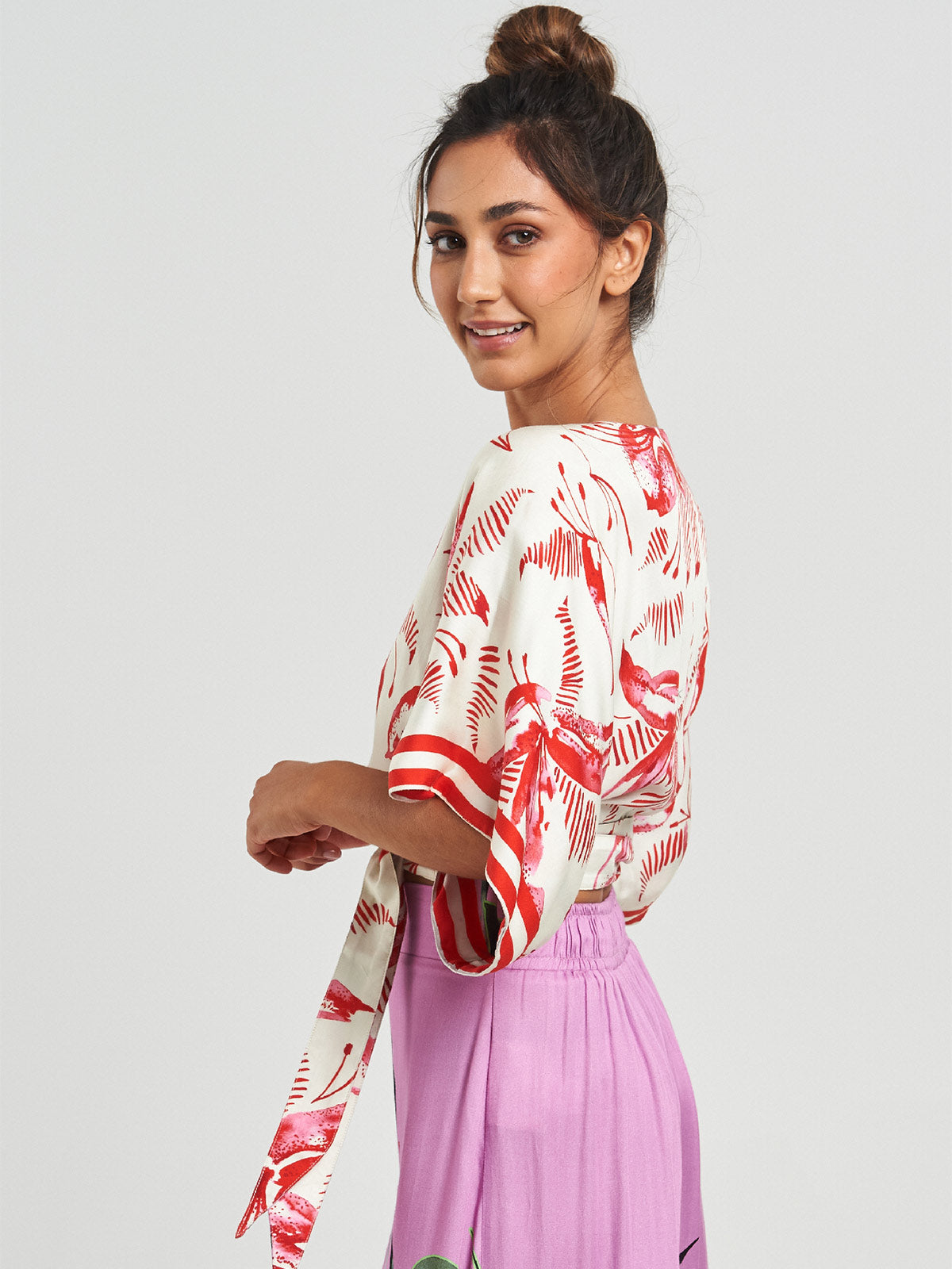 Reversible Wrap Top | Hawaiian Lily Reversible Wrap Top | Hawaiian Lily