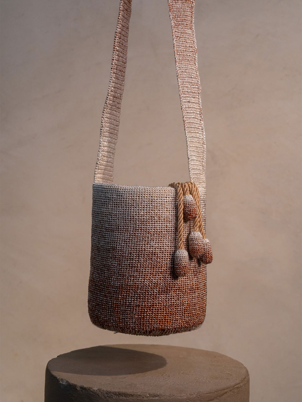 KAIA Traditional Handbag | Copper and Silver