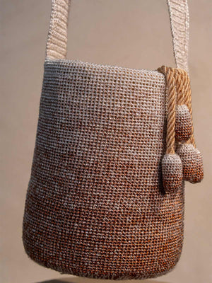 KAIA Traditional Handbag | Copper and Silver KAIA Traditional Handbag | Copper and Silver