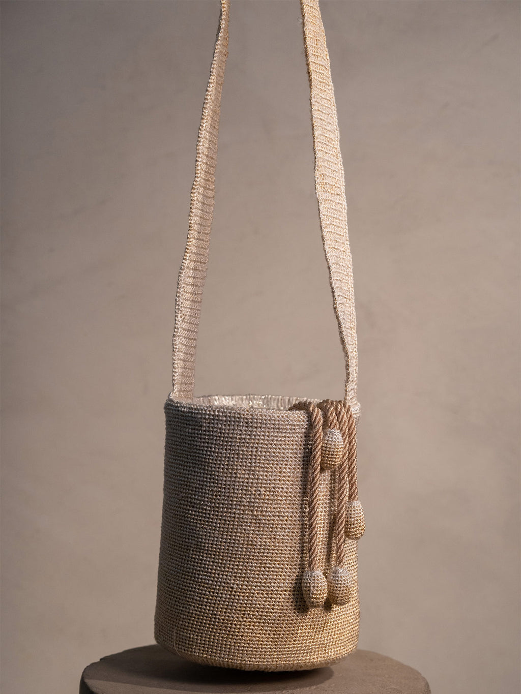 KAIA Traditional Handbag | Gold and Silver
