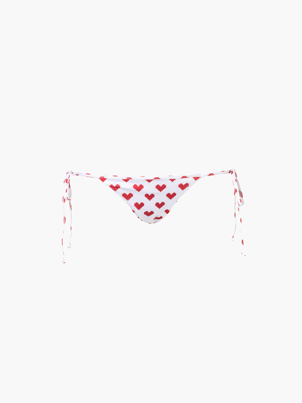 Bauta Bottom | Red Pixel Hearts Bauta Bottom | Red Pixel Hearts