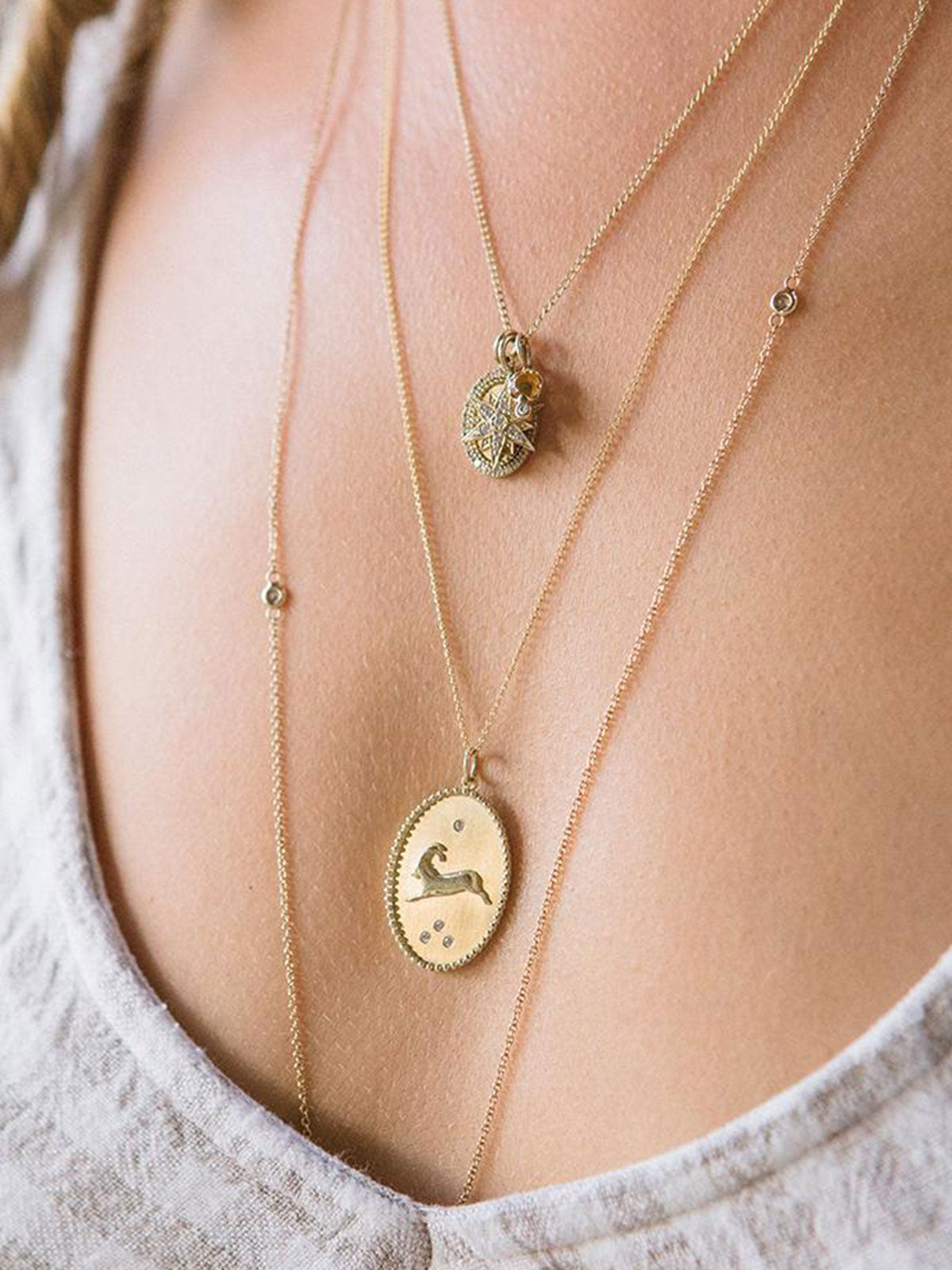 Token Necklace | Ibex Token Necklace | Ibex