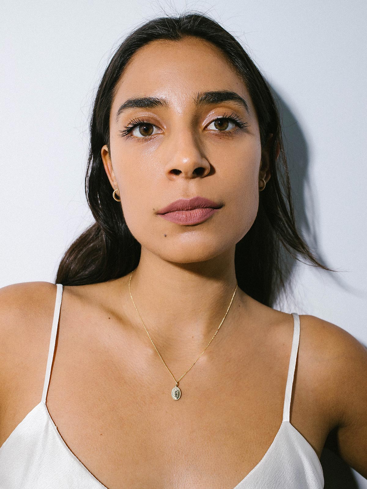 Token Necklace | Olive Branch Token Necklace | Olive Branch