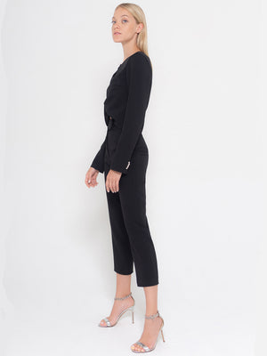 Bianca Pants | Black Crepe Bianca Pants | Black Crepe - Fashionkind