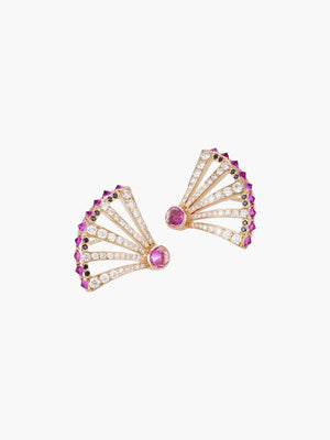 Sumerian Diamond Spike Earrings Sumerian Diamond Spike Earrings - Fashionkind