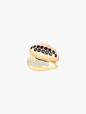 Sumerian Pinky Ring | White Diamond Sumerian Pinky Ring | White Diamond - Fashionkind