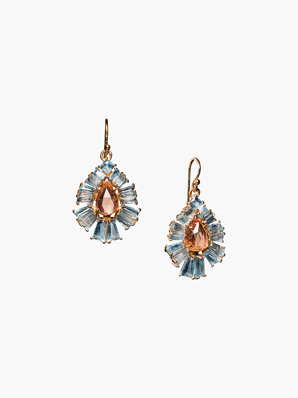Flower Drop Earrings - Fashionkind