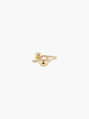 Boule D'Or Lariat Ring | High Polish Boule D'Or Lariat Ring | High Polish - Fashionkind