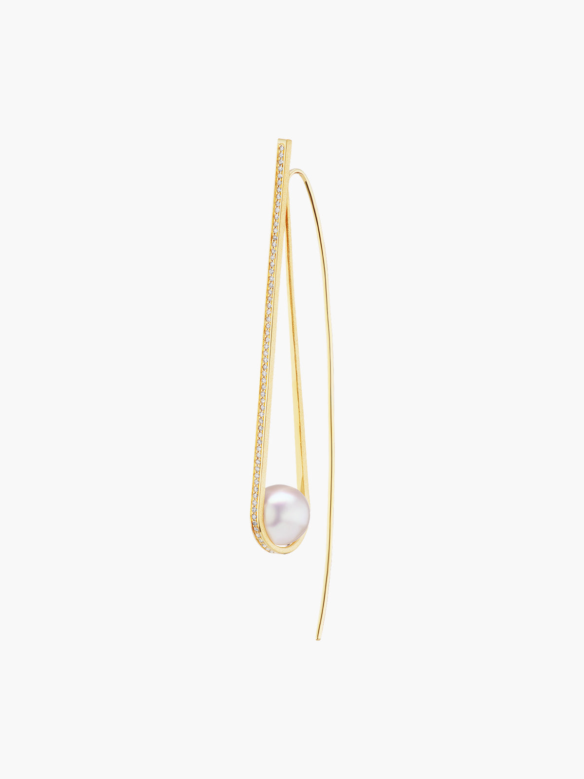 Exclusive Pearl Arc Earring Exclusive Pearl Arc Earring - Fashionkind