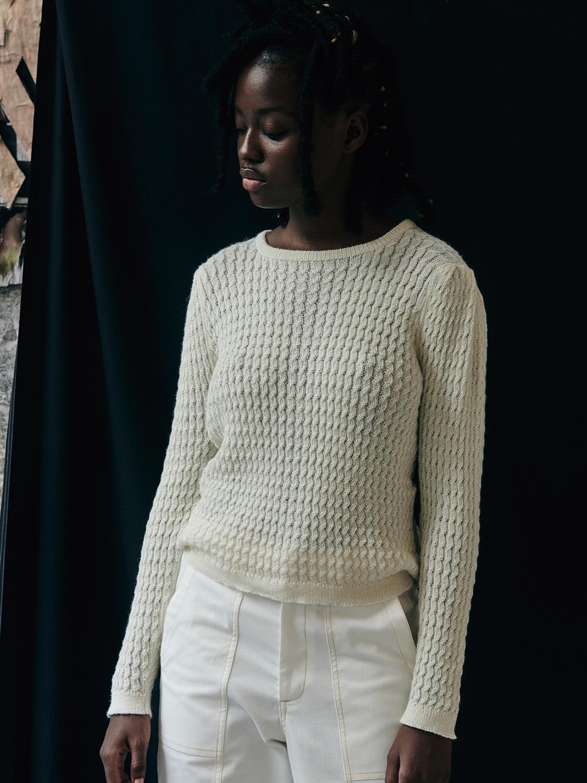 Festejo Sweater | Ivory Festejo Sweater | Ivory